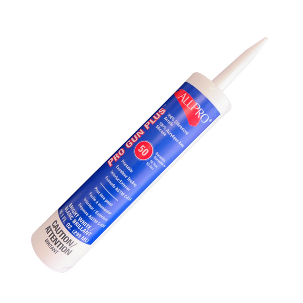 ALLPRO Pro Gun Plus 50 Caulk - White