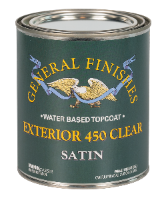 General Finishes Exterior 450 Water Based Topcoat