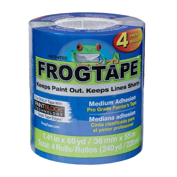 FrogTape® Pro Grade Painter’s Tape – Blue, Multi-Pack